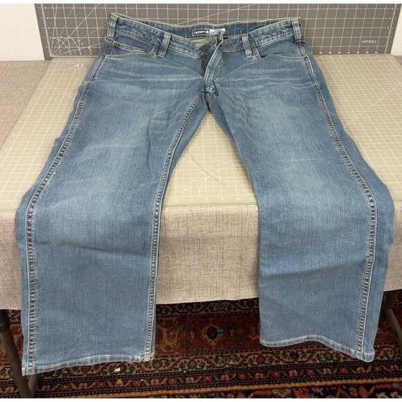 Carhartt Men's Rugged Flex Relaxed Fit 38x30 Regular Blue Jeans BD6570-M New - Picture 5 of 7